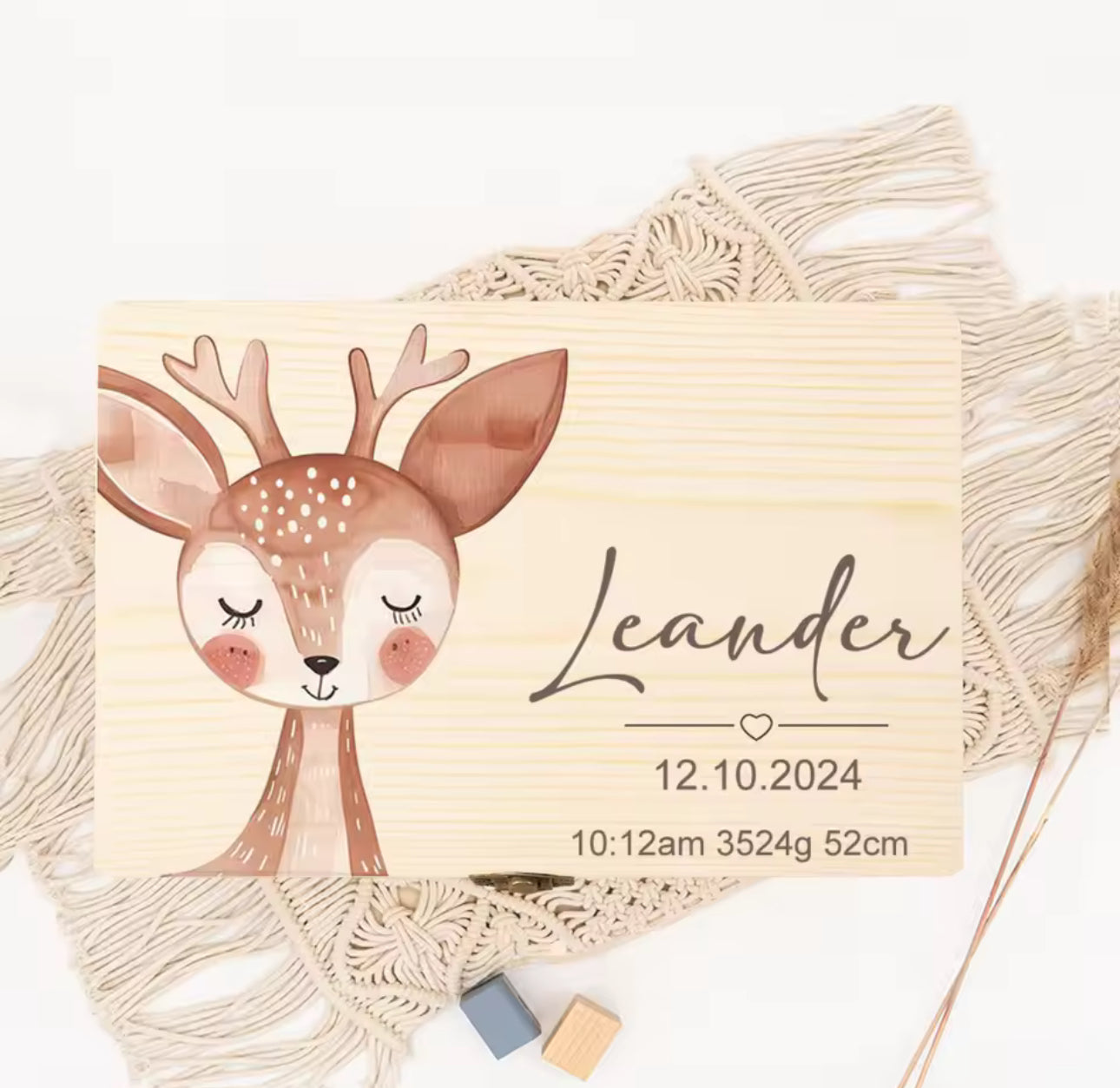 Boîte personnalisée – Un écrin unique pour de précieux souvenirs