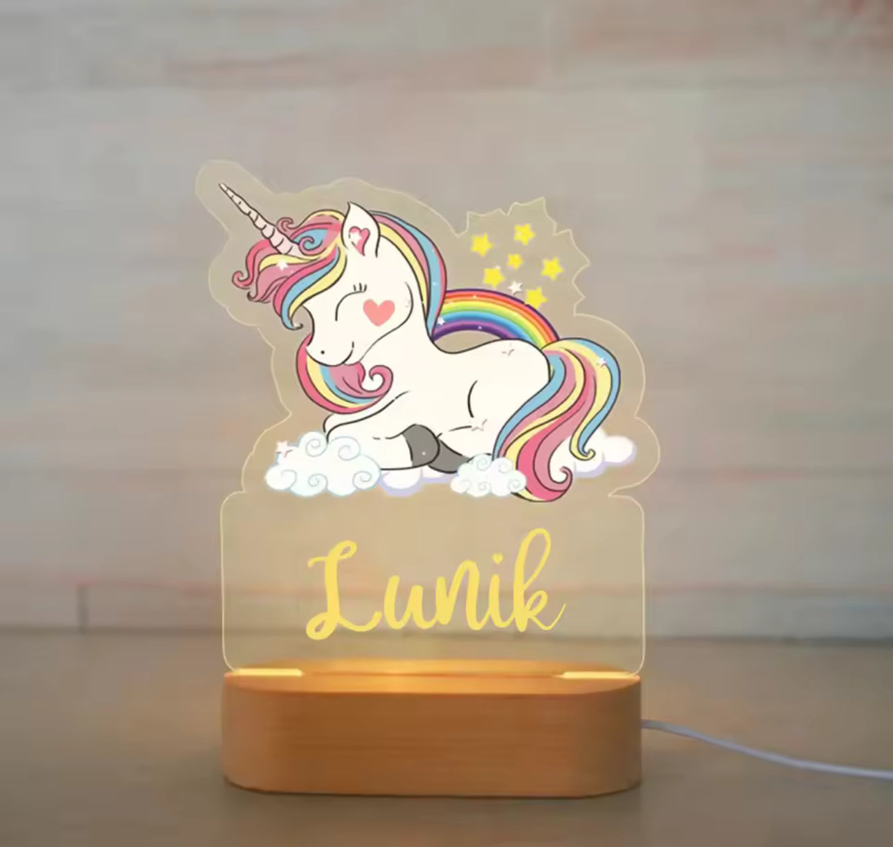 Veilleuse LED personnalisée – Plusieurs modèles disponibles