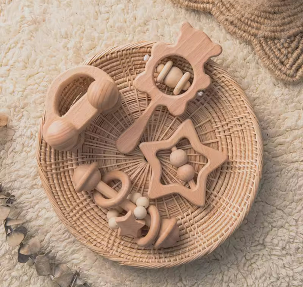 Sonajero de madera