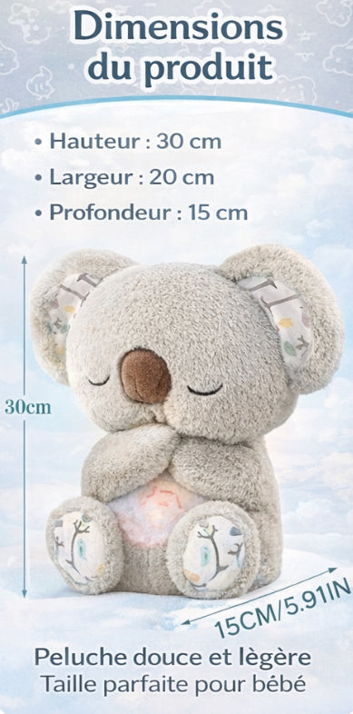 Peluche Calmidoo que respira – guía de sueño GRATIS 🎁