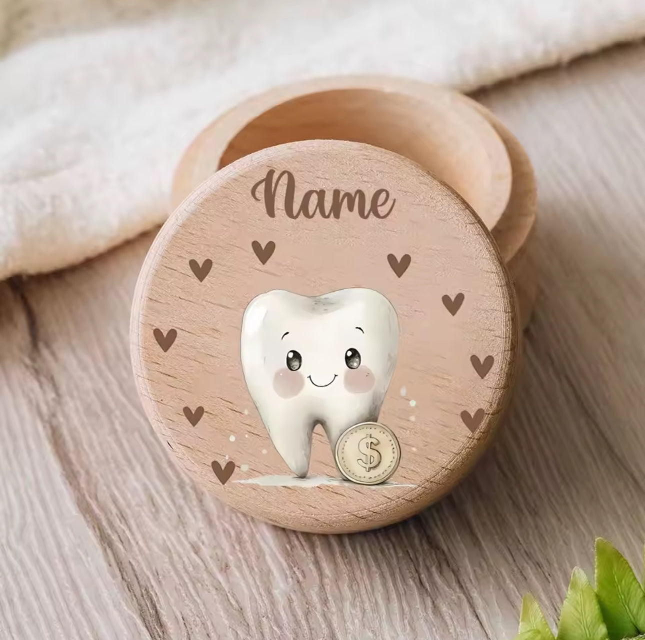 Caja de dientes de leche personalizada – Un recuerdo único de la infancia