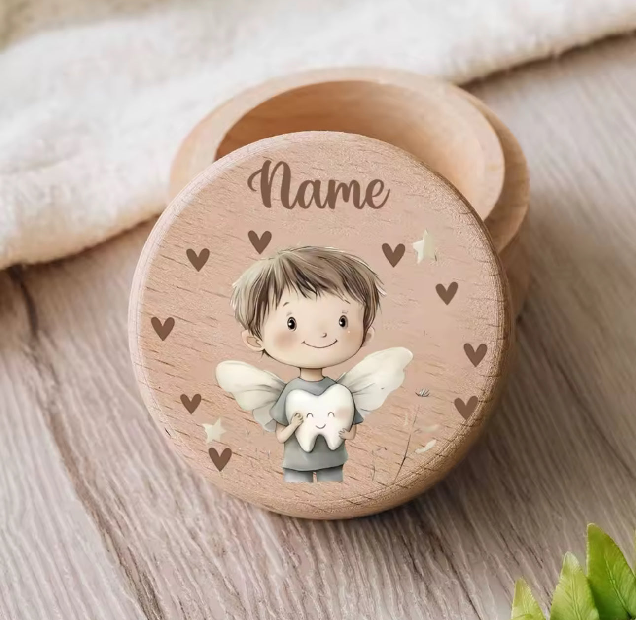 Boîte à dents de lait personnalisée – Un souvenir unique de l’enfance