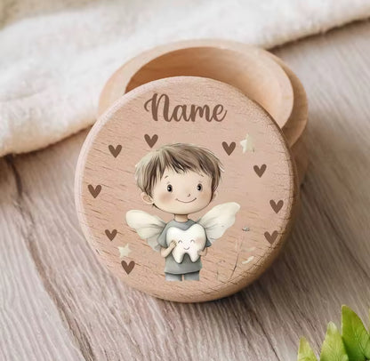 Caja de dientes de leche personalizada – Un recuerdo único de la infancia