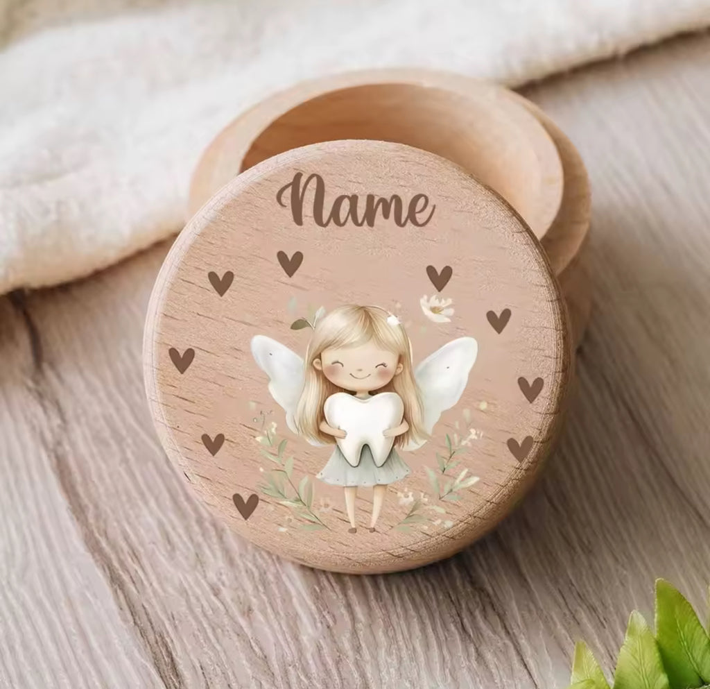 Caja de dientes de leche personalizada – Un recuerdo único de la infancia