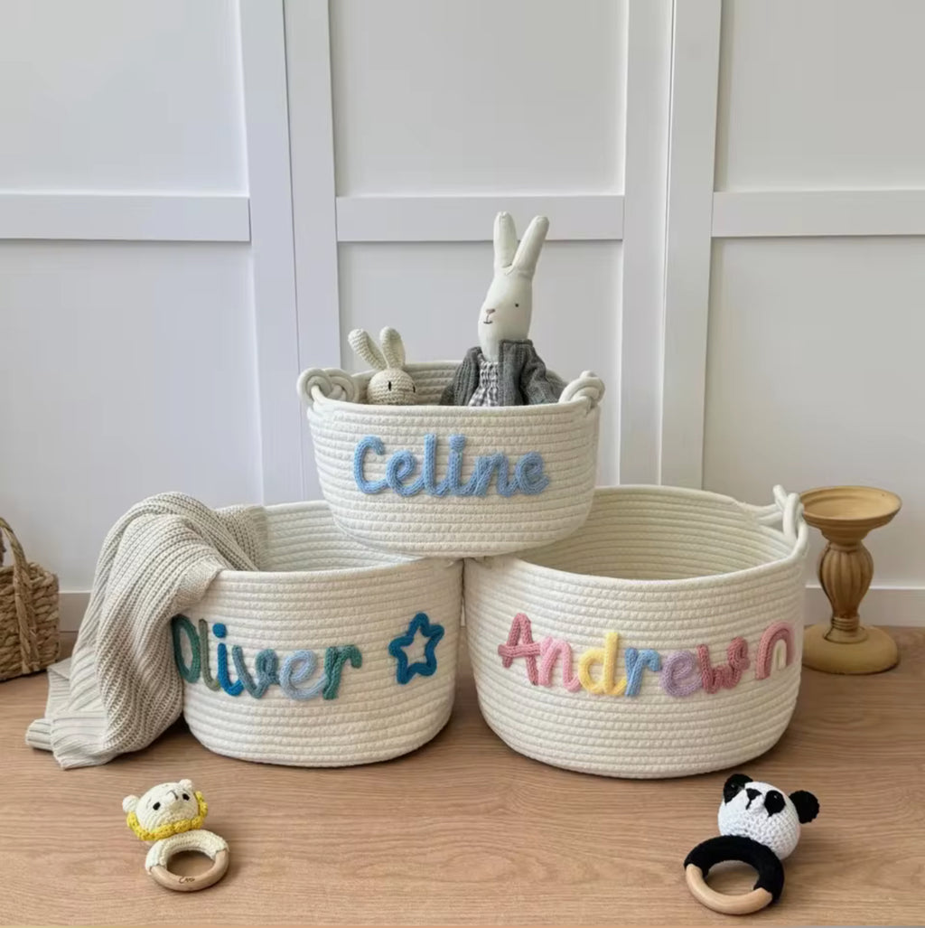 Cesto organizador de punto personalizado