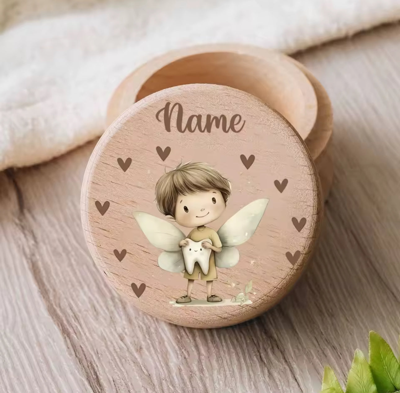 Boîte à dents de lait personnalisée – Un souvenir unique de l’enfance