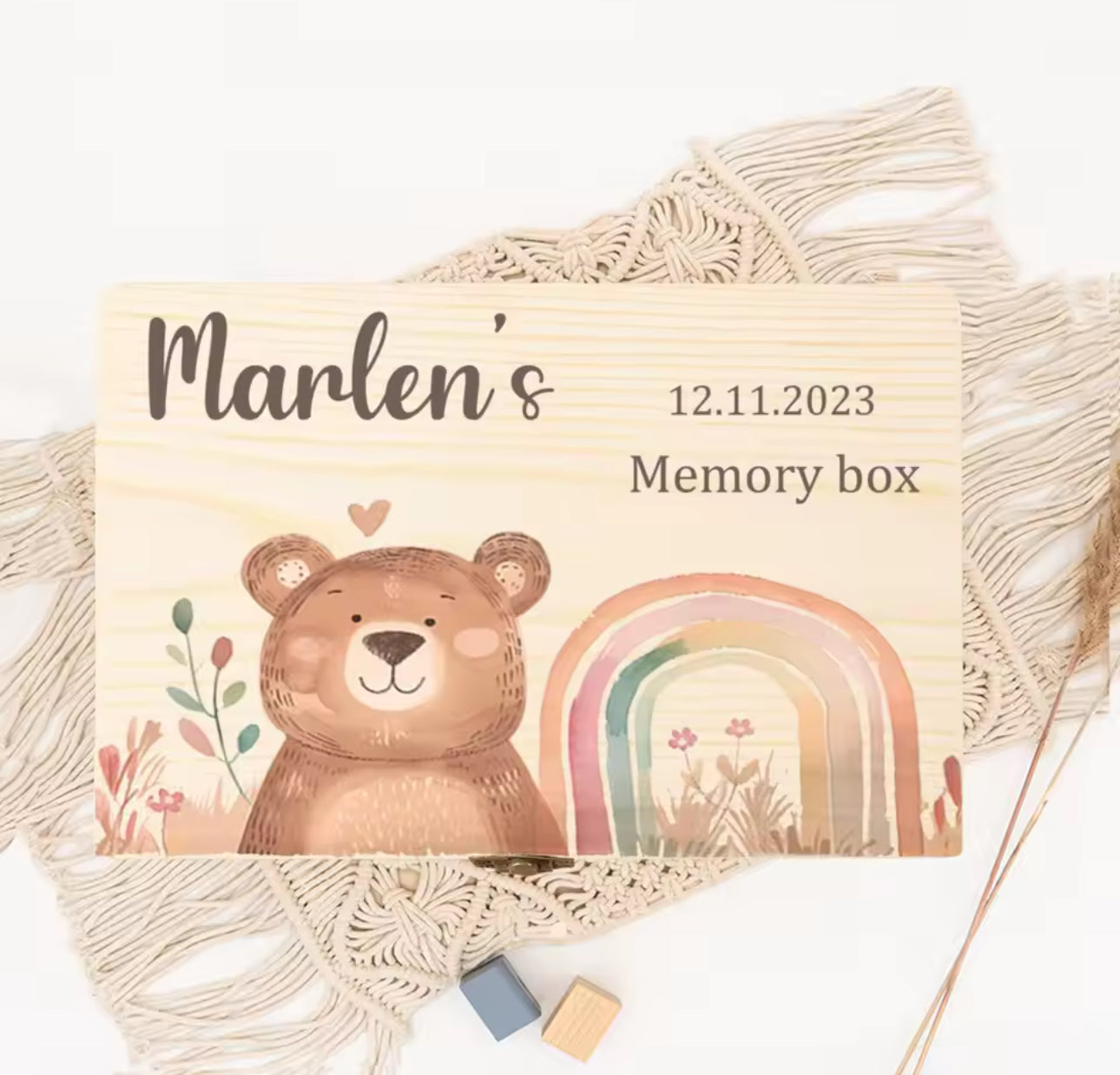 Boîte personnalisée – Un écrin unique pour de précieux souvenirs