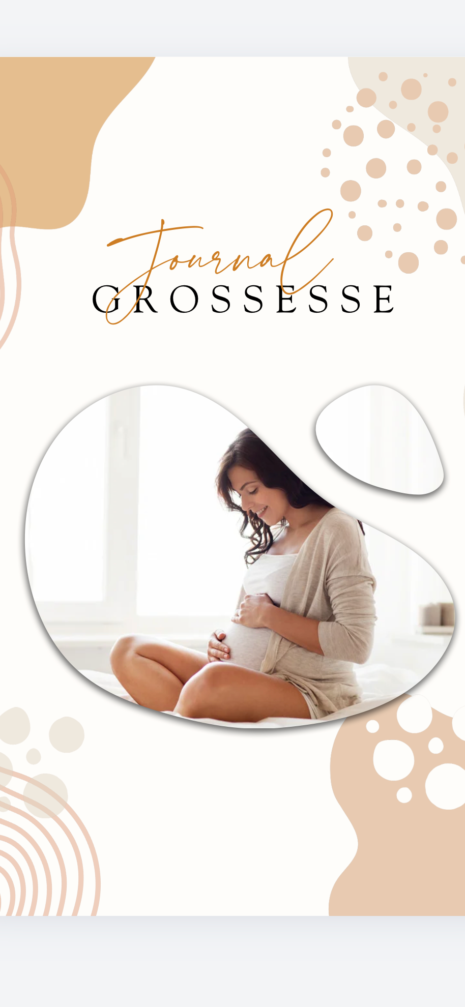 Journal de grossesse – Suivre et garder en mémoire chaque moment